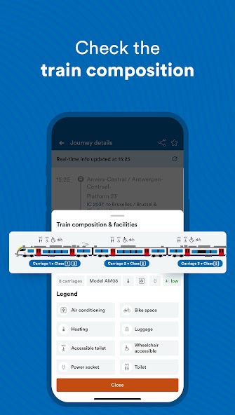SNCB App Interface 2